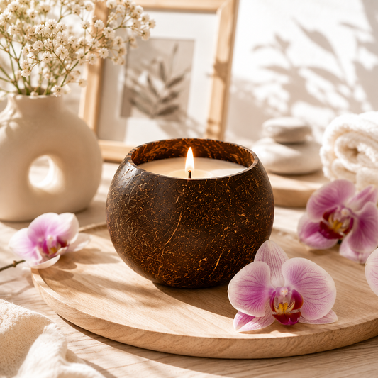 Bougie à la cire de soja - Orchid